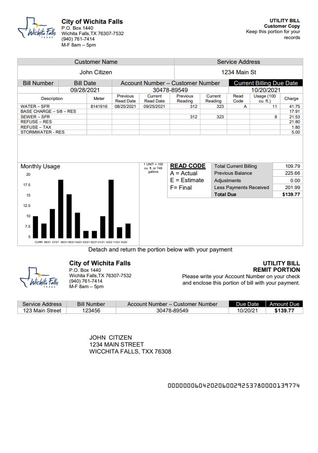  Minol USA business utility bill 